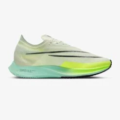 Men's Nike ZoomX Streakfly Racing Shoes - Coconut Milk/Cave Purple- Regular (D)