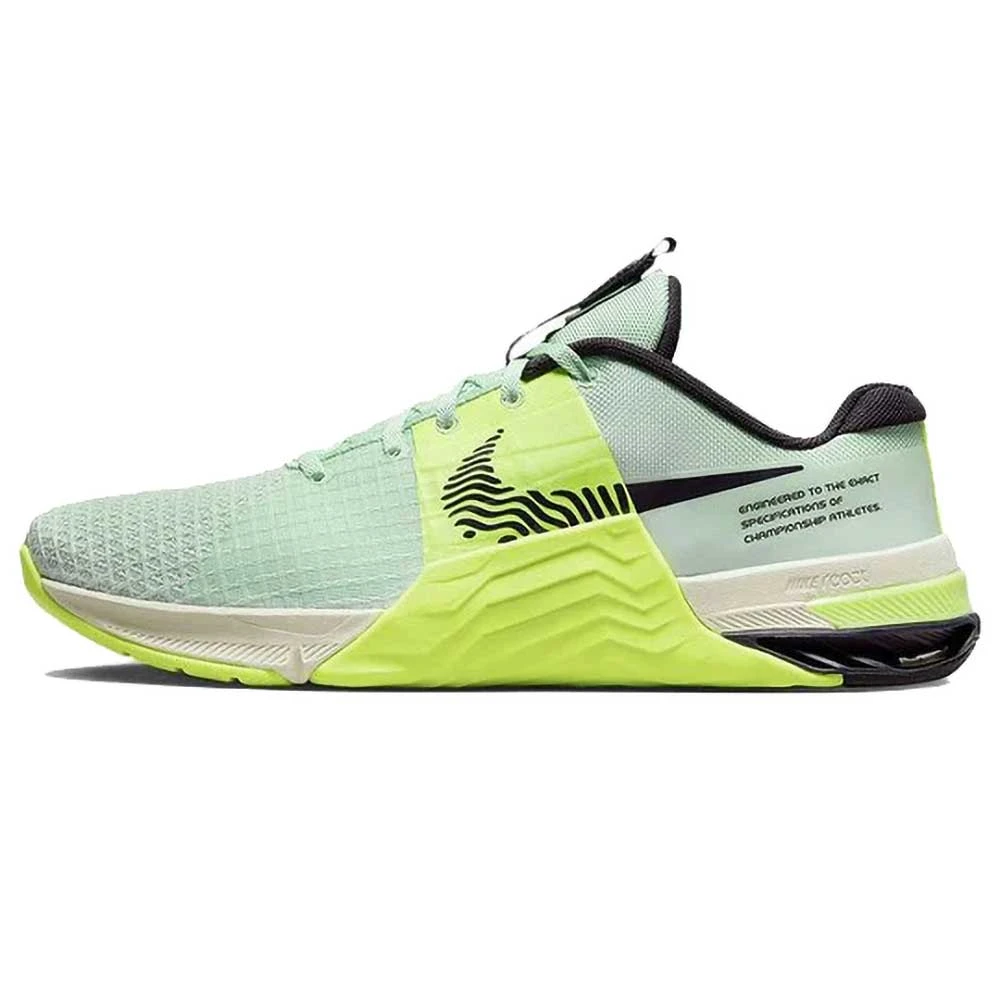 Nike Men's Metcon 8 Training Shoe - Mint Foam/Cave Purple/Volt - Regular (D) 3 Nike Men's Metcon 8 Training Shoe - Mint Foam/Cave Purple/Volt - Regular (D) - Image 3
