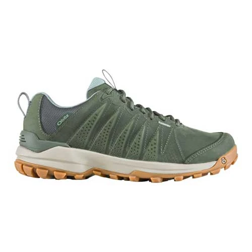 Oboz Women's Sypes Low Leather B-DRY Hiking Shoe - Thyme - Regular (B) 1 Oboz Women's Sypes Low Leather B-DRY Hiking Shoe - Thyme - Regular (B)