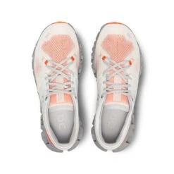 On Running Women's Cloud X 3 Running Shoe - Ivory/Alloy - Regular (B) -Sports Shoes webimage 9E666F41 A9B2 41F6 8C643A950D4F6DEC