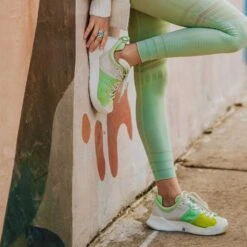 Women's X-SCAPE NBK Low Sneaker - Blanc/Mint - Regular (B) -Sports Shoes womens x scape nbk low blanc mint ls 3 800x 35ad52a3 025b 4be7 a27a 62bd47795834