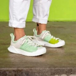 Women's X-SCAPE NBK Low Sneaker - Blanc/Mint - Regular (B) -Sports Shoes womens x scape nbk low blanc mint ls 4 800x 37d8e0d7 c676 4d7e a7de 47cbb04b1355