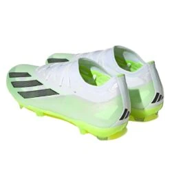 Unisex Adidas X CRAZYFAST.2 FG Soccer Shoe - White, Core Black, Lucid Lemon - Regular (D) -Sports Shoes zapatos adidas x crazyfast 2 firm ground boots hq4533 ftwwht cblack luclem 0000302546732 2